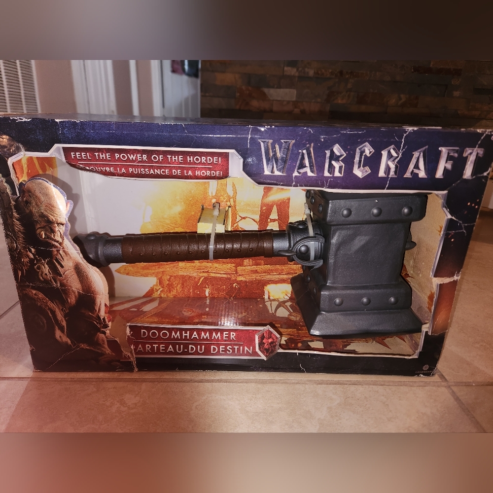 Warcraft Doomhammer Toy New In Box